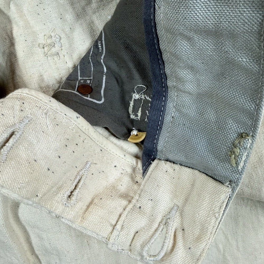 G-Star Raw Jeans Mens 34x32 Radar Loose‎ Ivory Canvas Workwear Utilitarian Japan - Picture 8 of 13